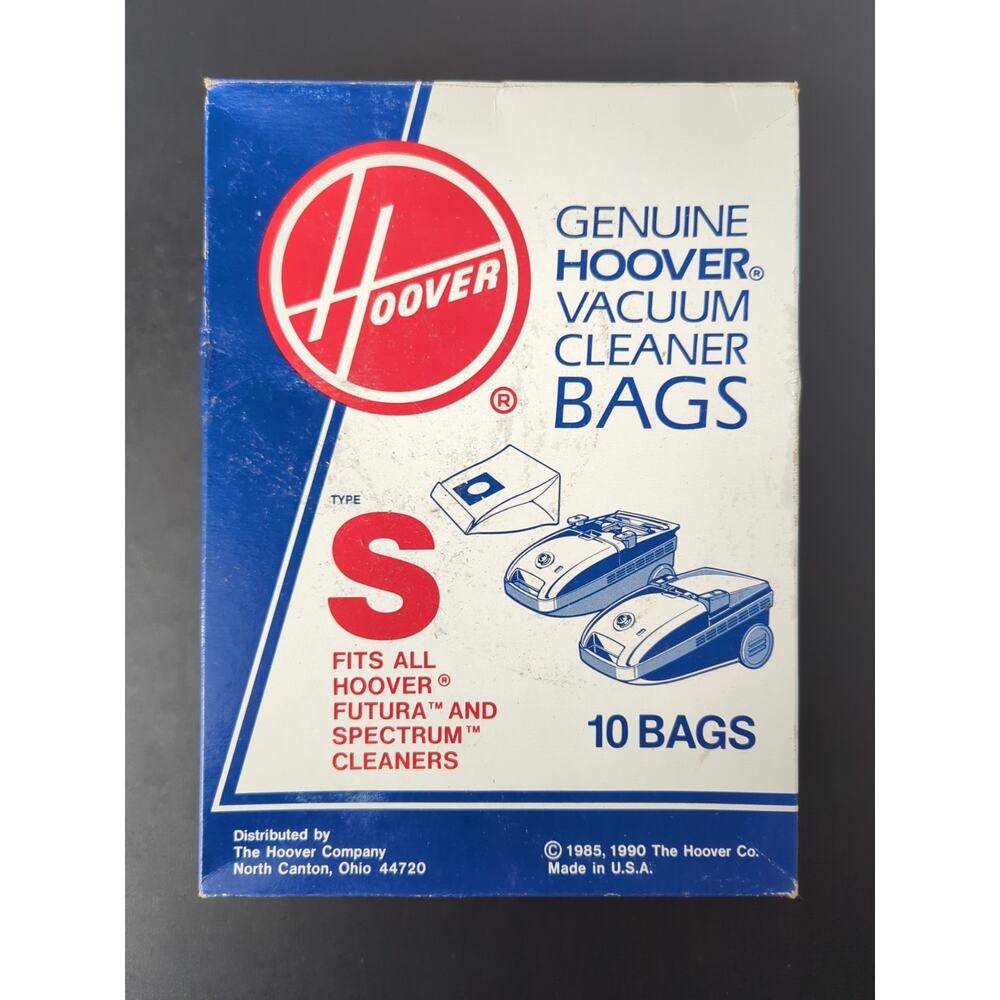 Hoover Type S Futura/Spectrum Vacuum Cleaner Replacement Bags, Package of 10
